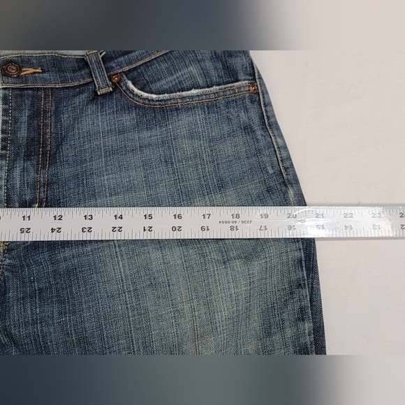 David Kahn Lauren Bootcut Mid Rise Denim Jean Women's Size 12 Color Manhattan - Picture 3 of 11